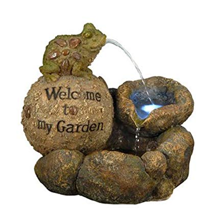 BECKETT CORPORATION 7221310 Welcome Frog Fountain