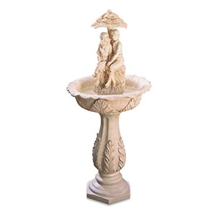 Koehler 32001 42 inch Couple Statue Water Fountain