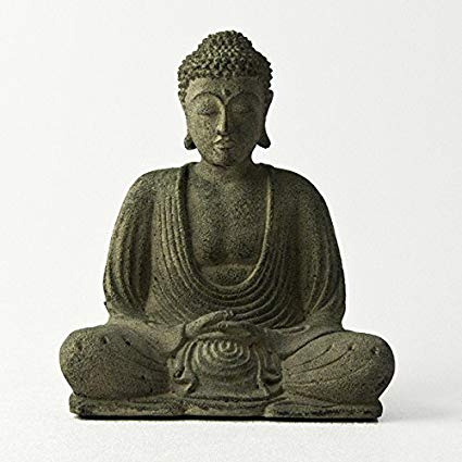 Stone Buddha for Indoor Outdoor use creating a peaceful oasis on your patio, entryway, or garden.