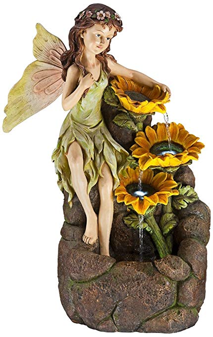 Garden Fairy with Sunflowers 26